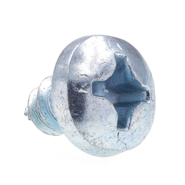 Prime-Line Sheet Metal Screw, Self-Tap Pan Head Phillip Drive No. 12 X 3/8in Zinc Plated Steel 50PK 9020707 - main